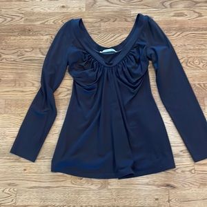 Women’s large brown Susana Monaco shirt